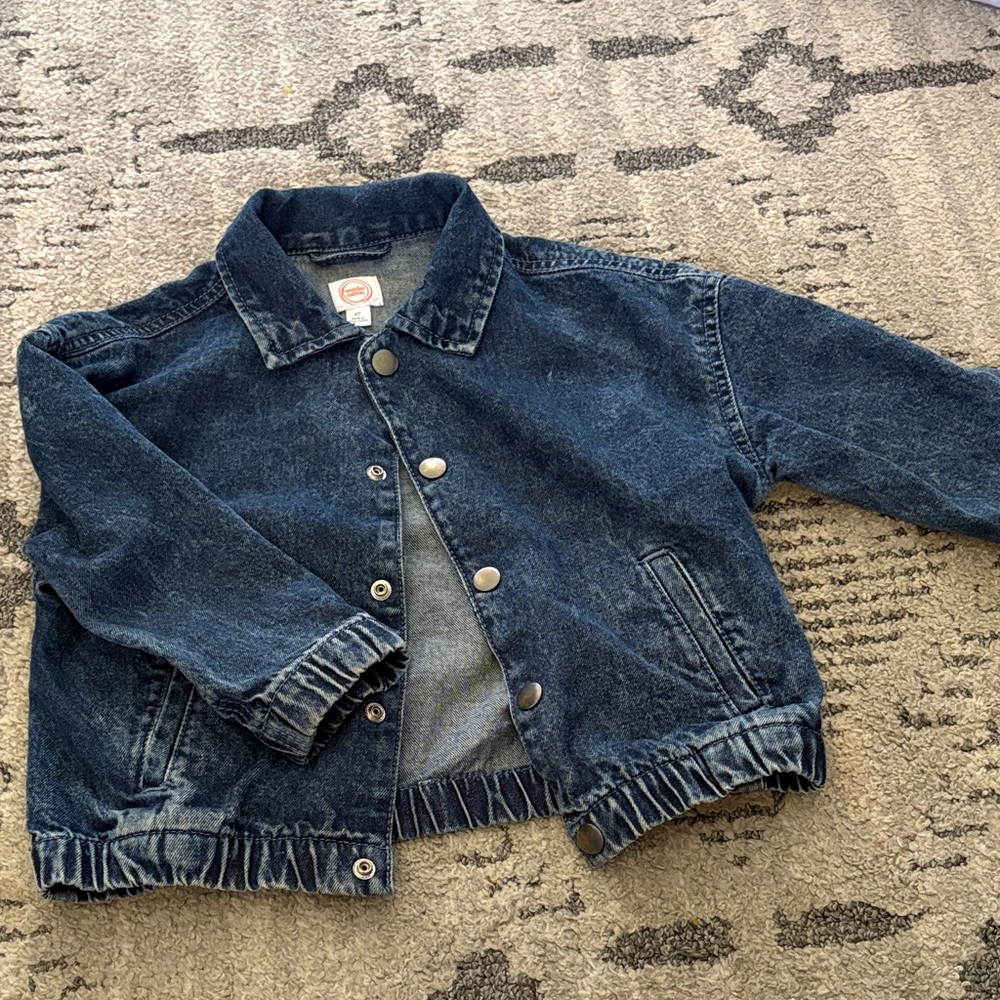 Wonder Nation Dark Blue Jean Jacket